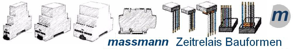 massmann Zeitrelais Bauformen