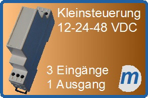 Kleinsteuerung-3 Einänge 24VDC