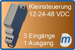 Kleinsteuerung-3 Einnge 24VDC