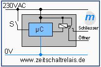 massmann Zeitrelais 230VAC WInp